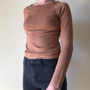 Tan long sleeve